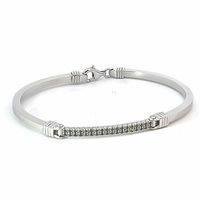 Bracelet Cianfrone Gioielli Man in Gold Diamante Black 0.17 Ct BROR-47-198 - BROR-47-198